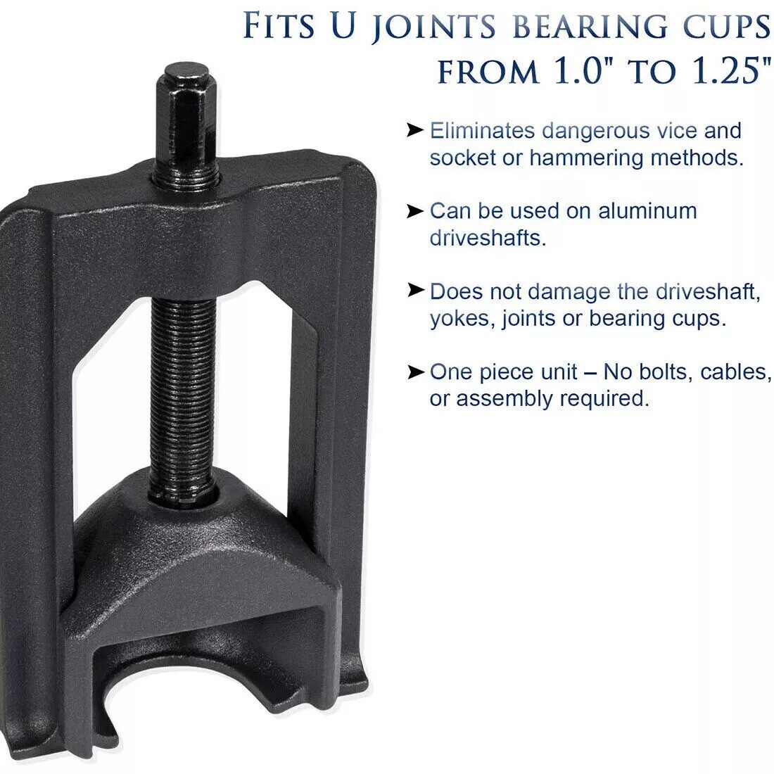10105 Heavy Duty Universal Joint Puller Press Removal U-Joint Tool Class 1-3