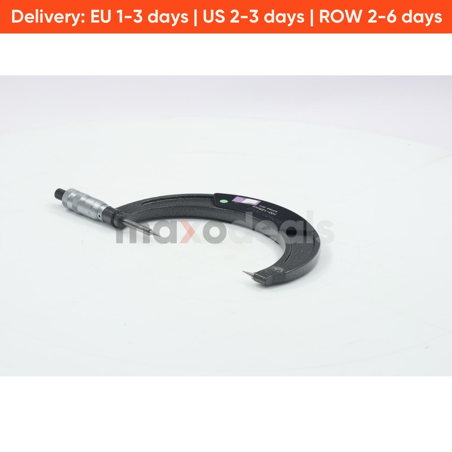 Hartig 5752-100-125-E-H Micrometer New NFP