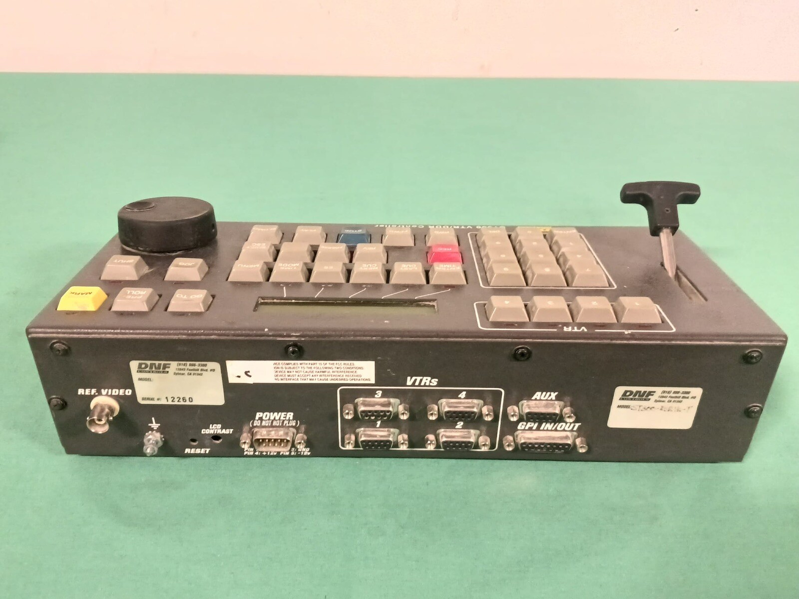 DNF ST300 VTR/DDR Controller & ST420 ShotBox
