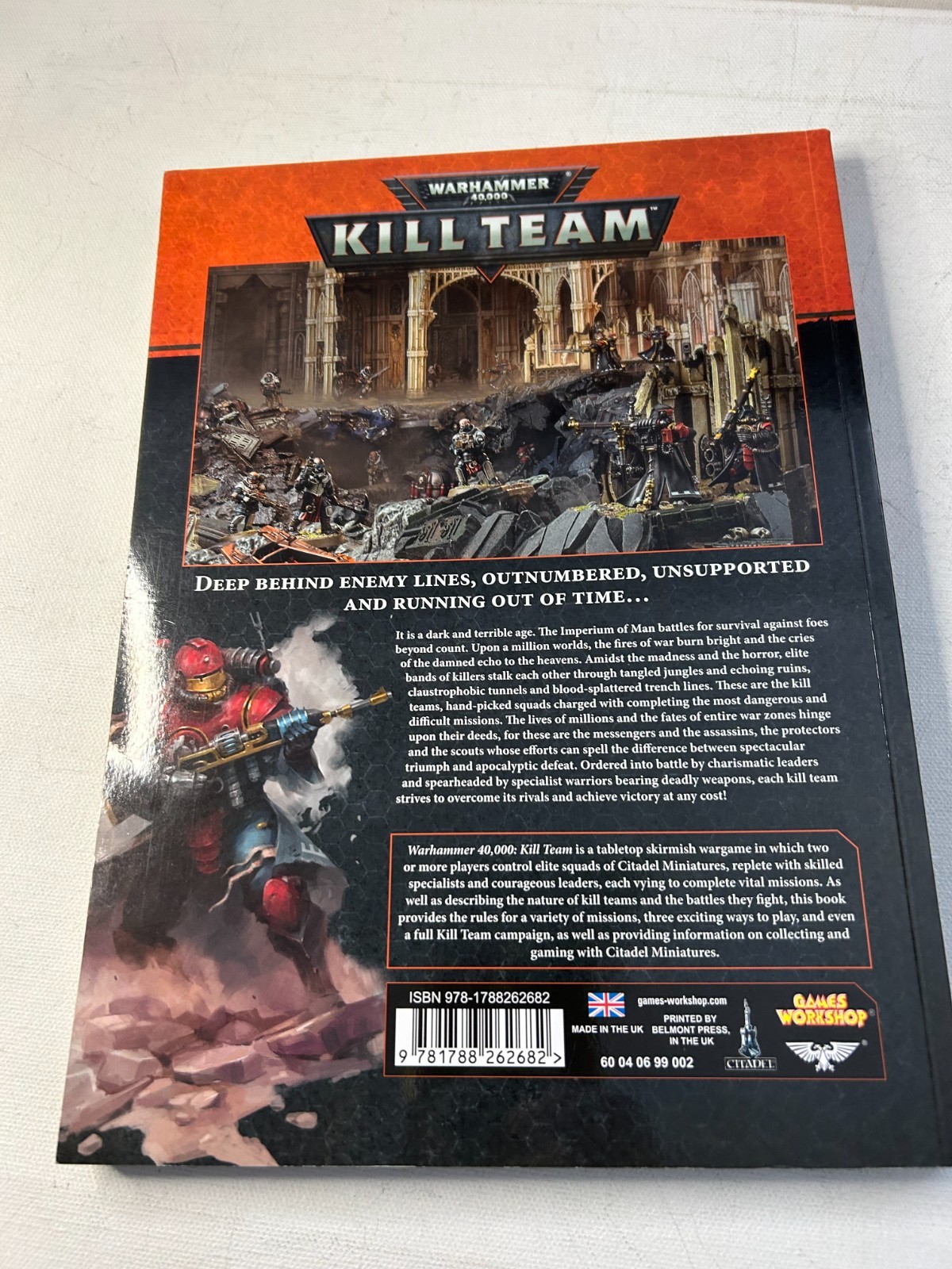 Warhammer 40k Kill Team Core Manual Rules Skirmish Combat Soft Cover OOP