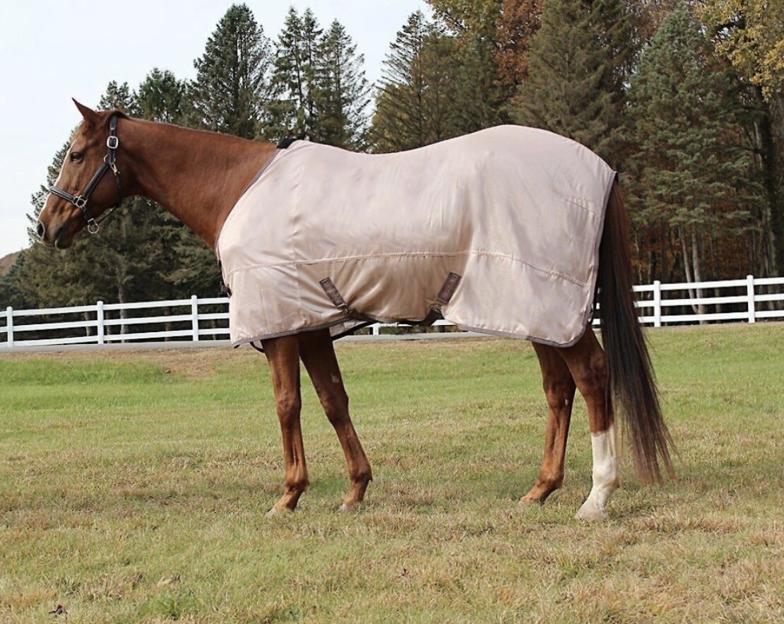 TuffRider Comfy Mesh Pony Fly Sheet 63” Adobe Rose