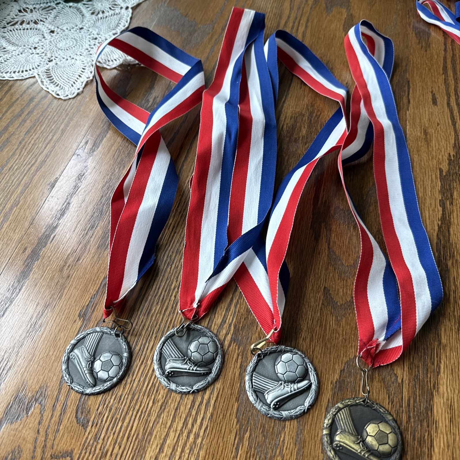 Lot Of  4 Soccer Medals