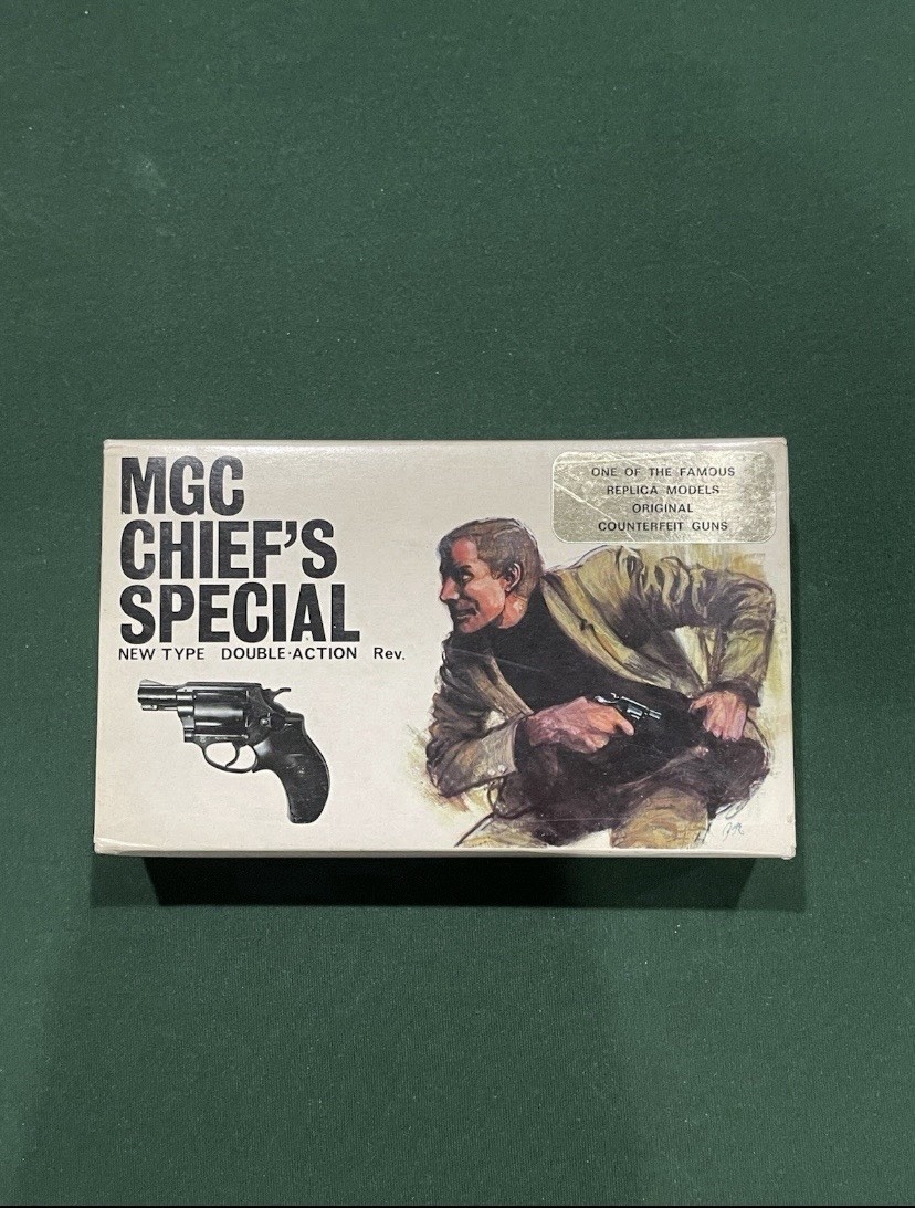 MGC M36 Smith & Wesson Chiefs Special Snub Nose Metal Replica w/cartridge & Box