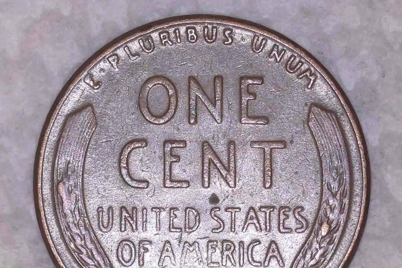 💰🇺🇸 1956 Lincoln Wheat Cent – Dual Die Chips on Wheat Reverse Error Coin