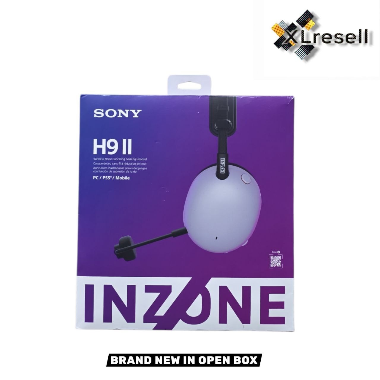 Sony INZONE H9 II Wireless Noise Canceling Gaming Headset for PC PS5 Switch Whit