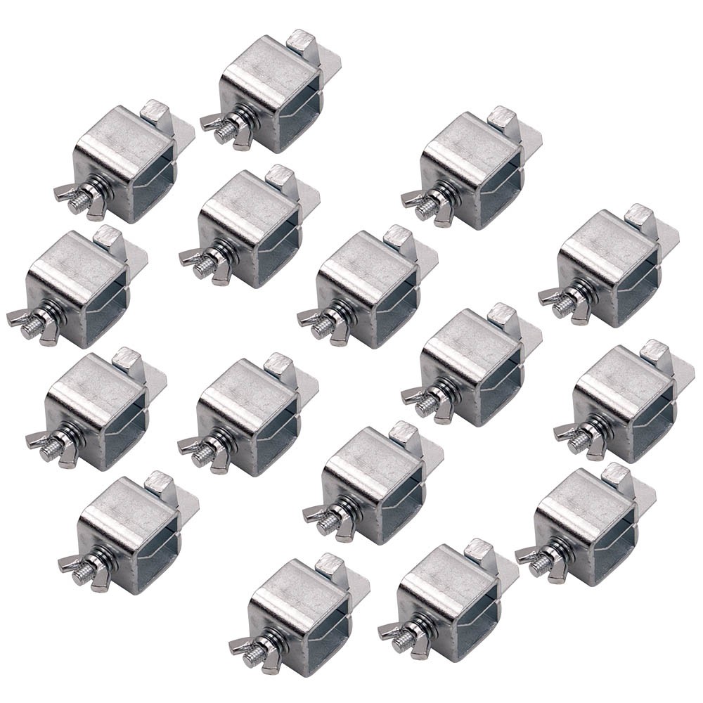 16pcs Small Butt Welding Clamps - Auto Body Panel Clamps -  Sheet Metal Welding