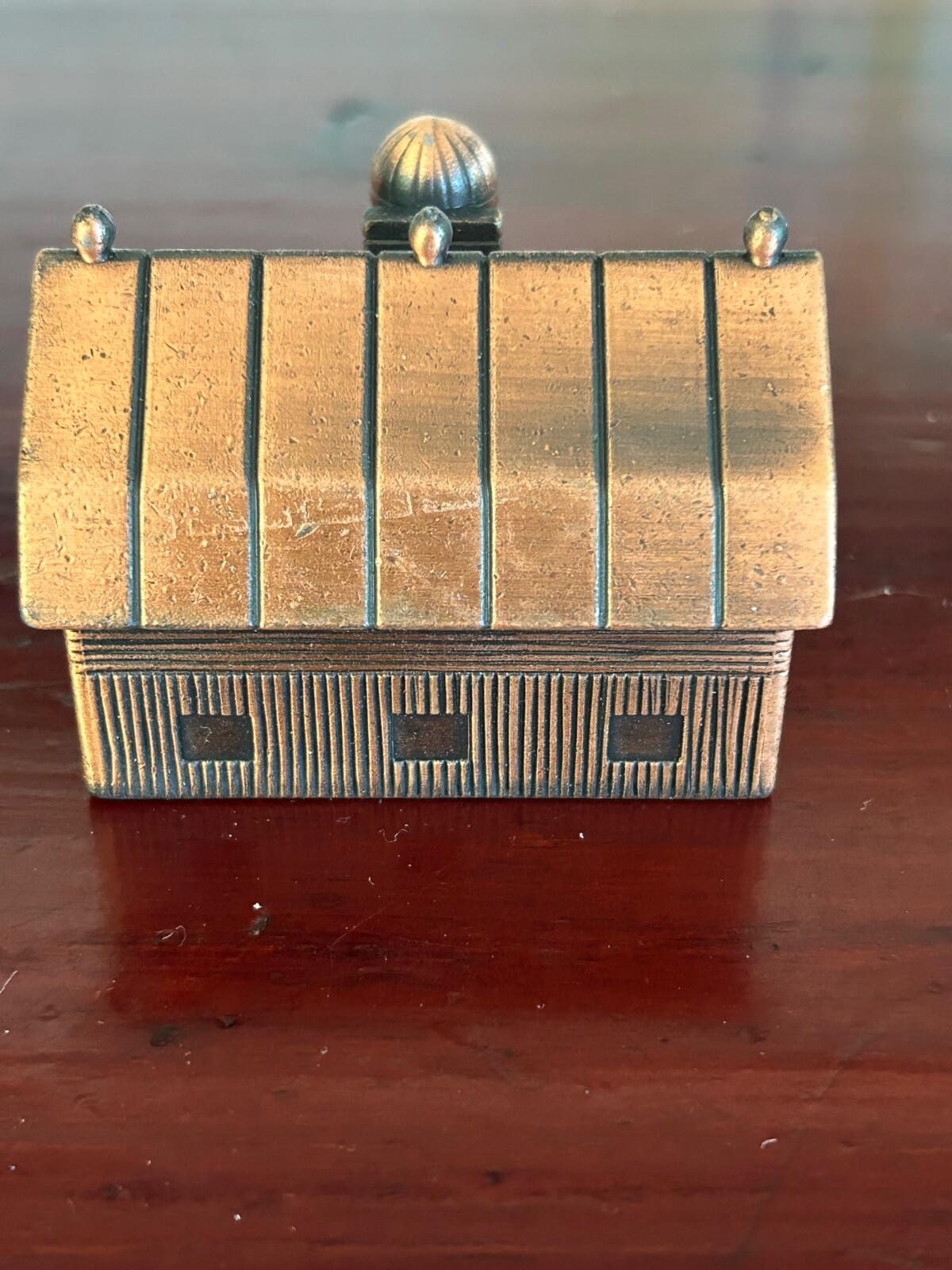 Antique Finished Die Cast Miniature Barn Pencil Sharpener