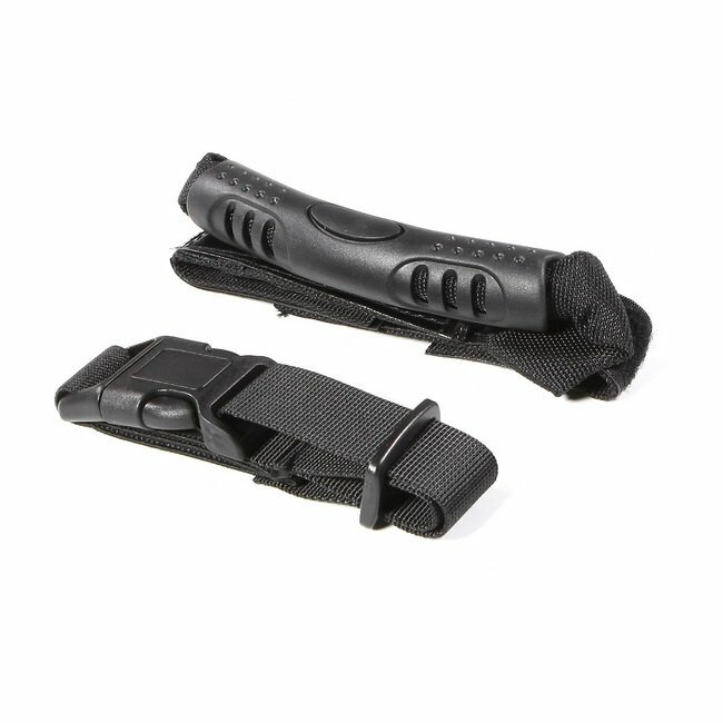 Universal Strap Buckle Rubber Handle Hand Grip Adjustable Carrying For Tripod