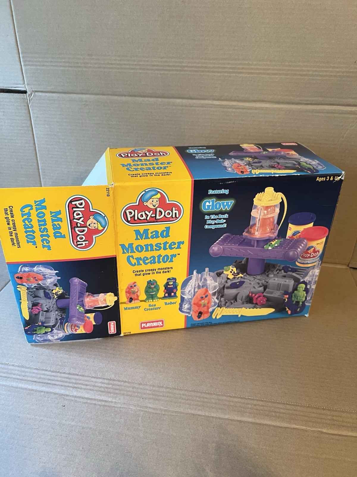 1993-95 Play Doh Mad Monster Creator Set Complete Vtg Playskool #22110 Tonka