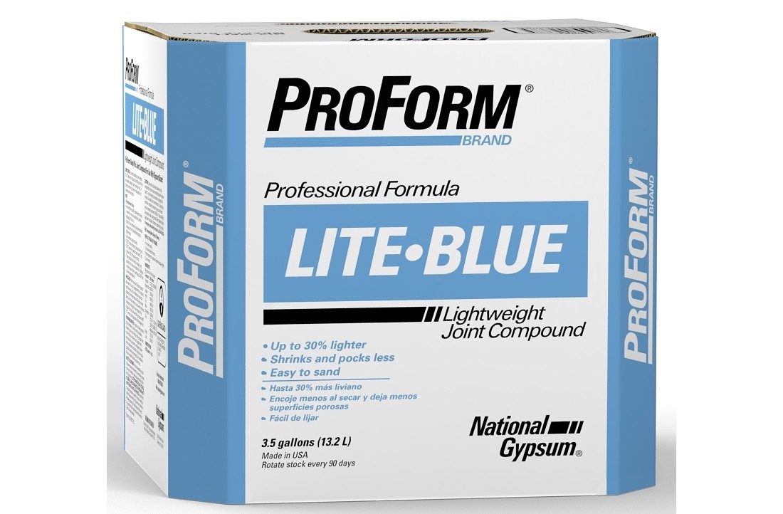 Proform 50002486 Proform Lite Blue JT0082 Joint Compound, Paste, Gray, 4.5 gal