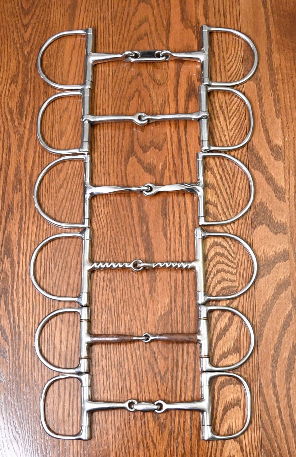 Lot of 6 D Dee ring bits