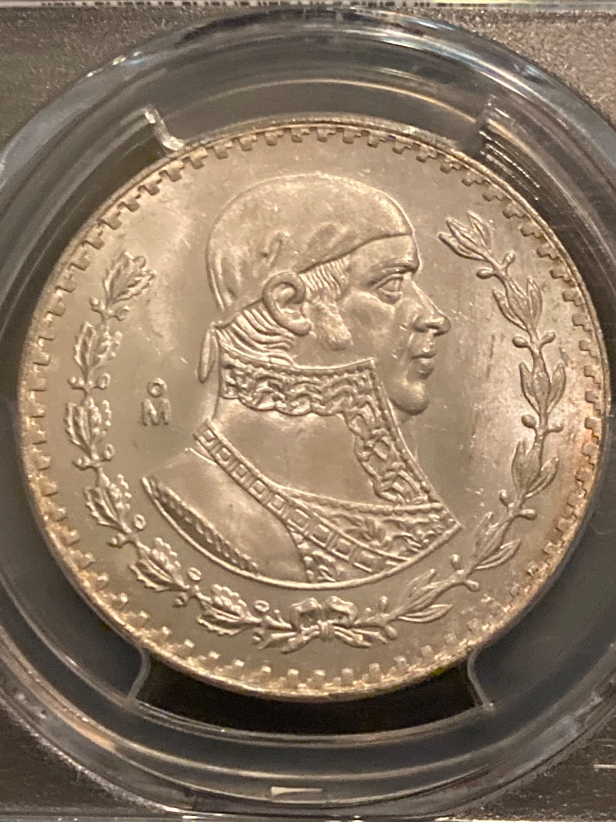 Mexico 1967-Mo Silver 1 Peso PCGS MS65 KM-459 #MP 1967-Mo MS65