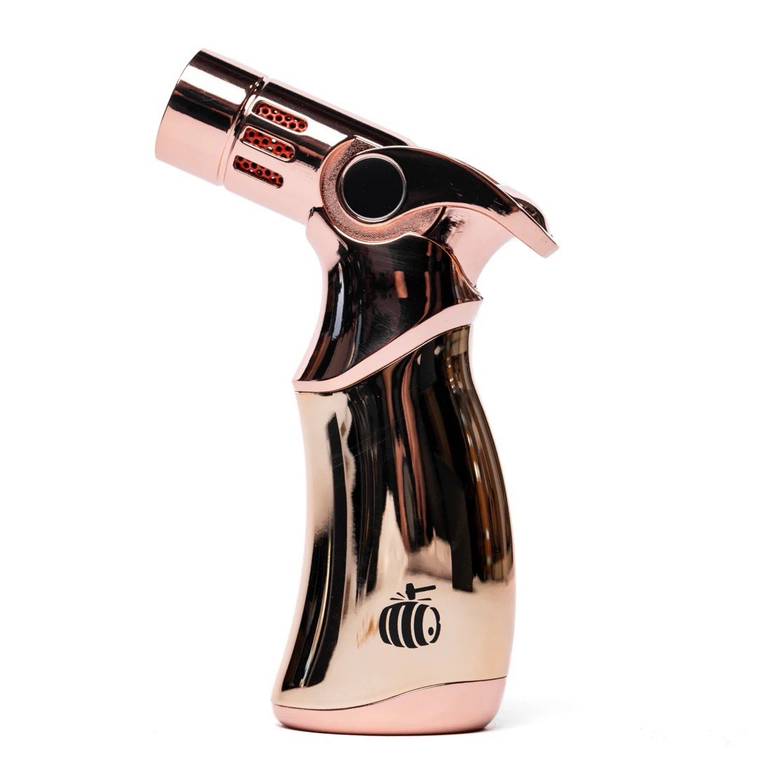 Butane Gas Lighter Culinary Torch Blue Flame Turbo 4 JOBON Quad Jets