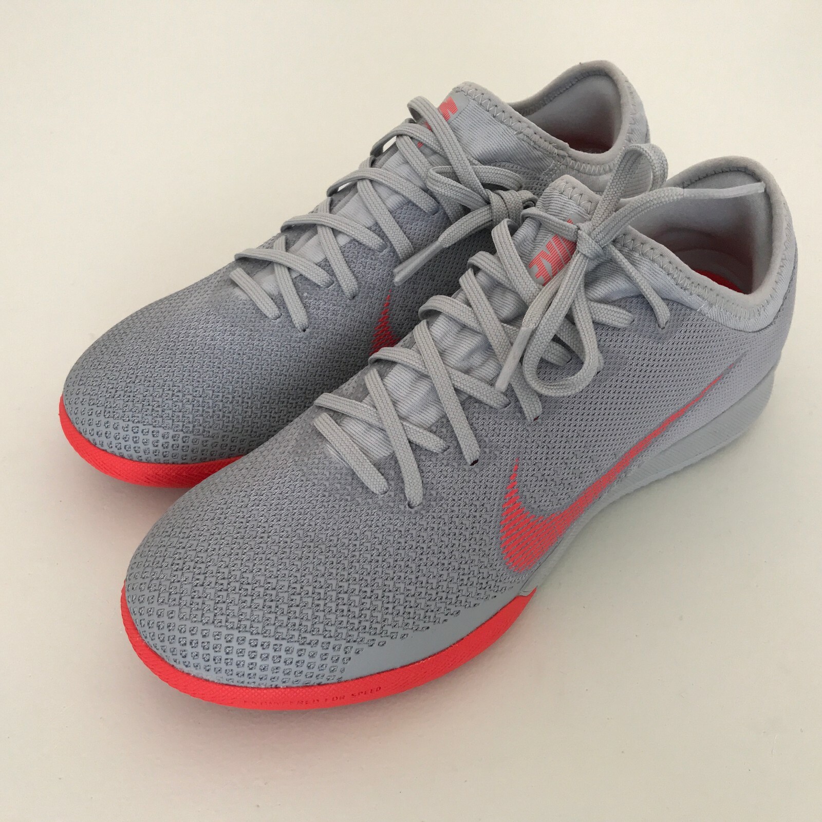 NEW Nike VaporX 12 Pro IC Indoor Soccer Cleats Wolf Gray AH7387-060 Mens Size 6