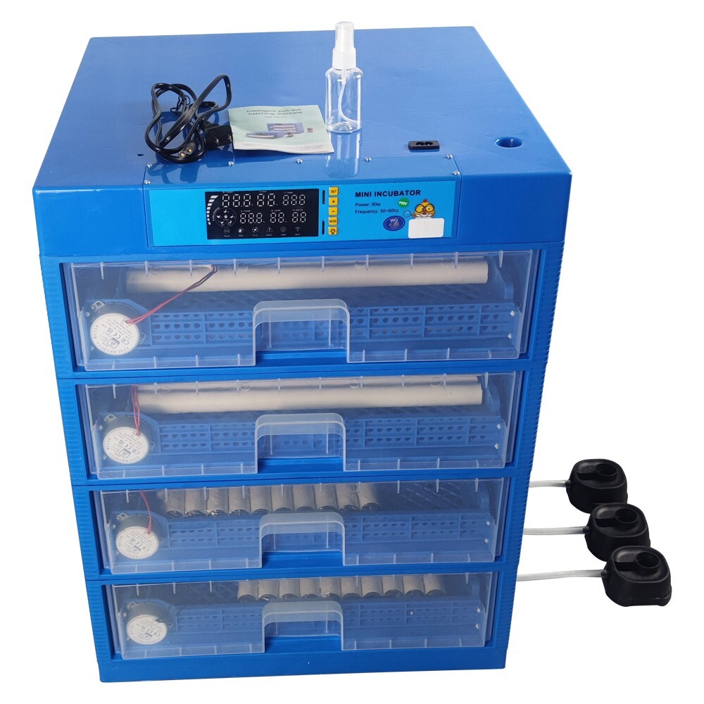 256 Eggs Incubator for Hatching Egg Full Automatic Turning Duck Egg 110V