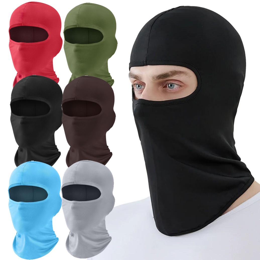 Balaclava UV Protection Full Face Mask Tactical Sun Hood Ski Masks for Men Women
