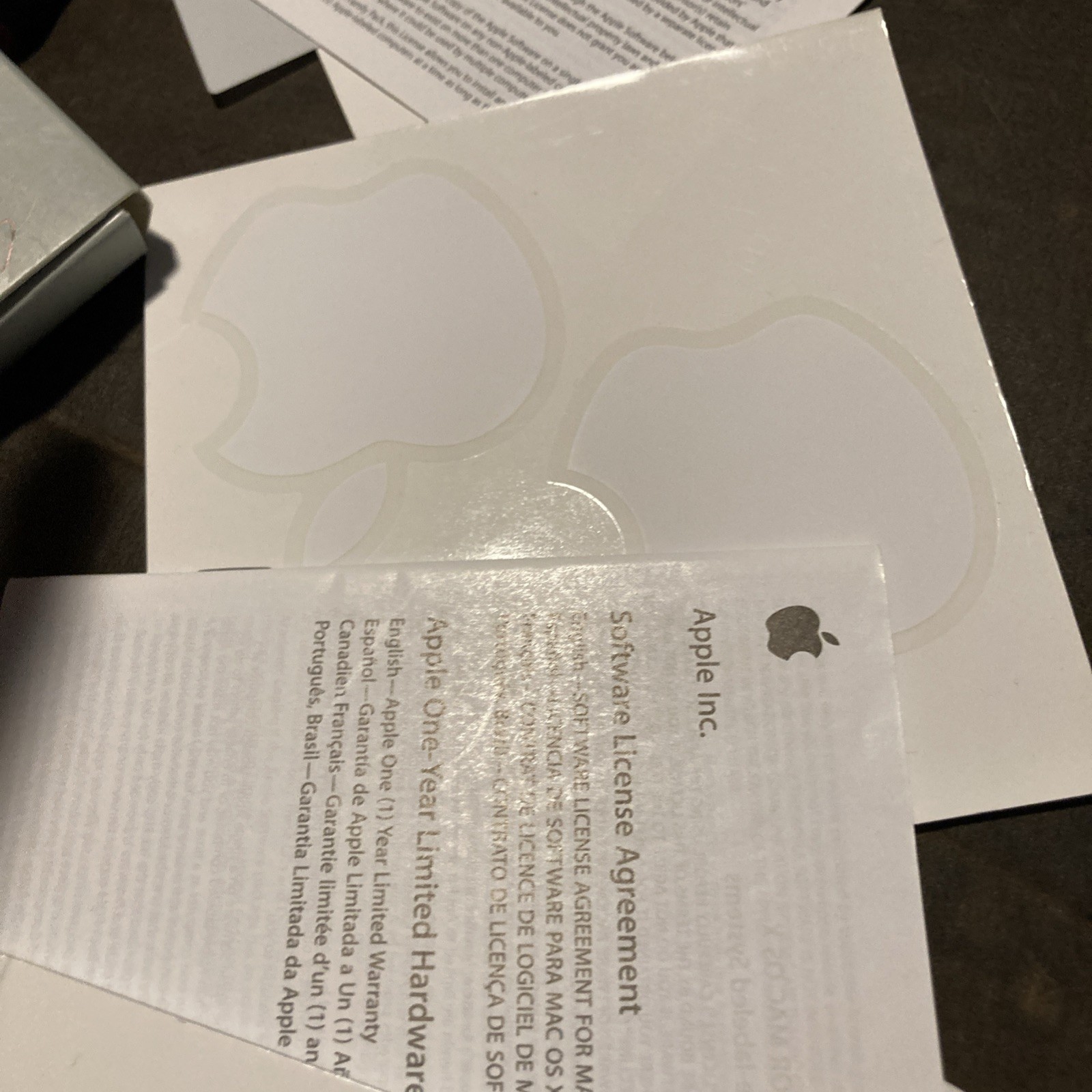 MacBook Pro Mac OS X Install Disc 1 & 2 Version 10.5 2007 OEM