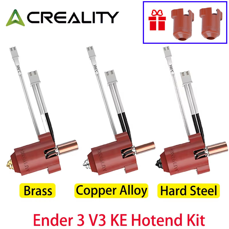 Creality Ender 3 V3 KE Hotend Kit, Official Ceramic Heating Block Kit 300°C 60W