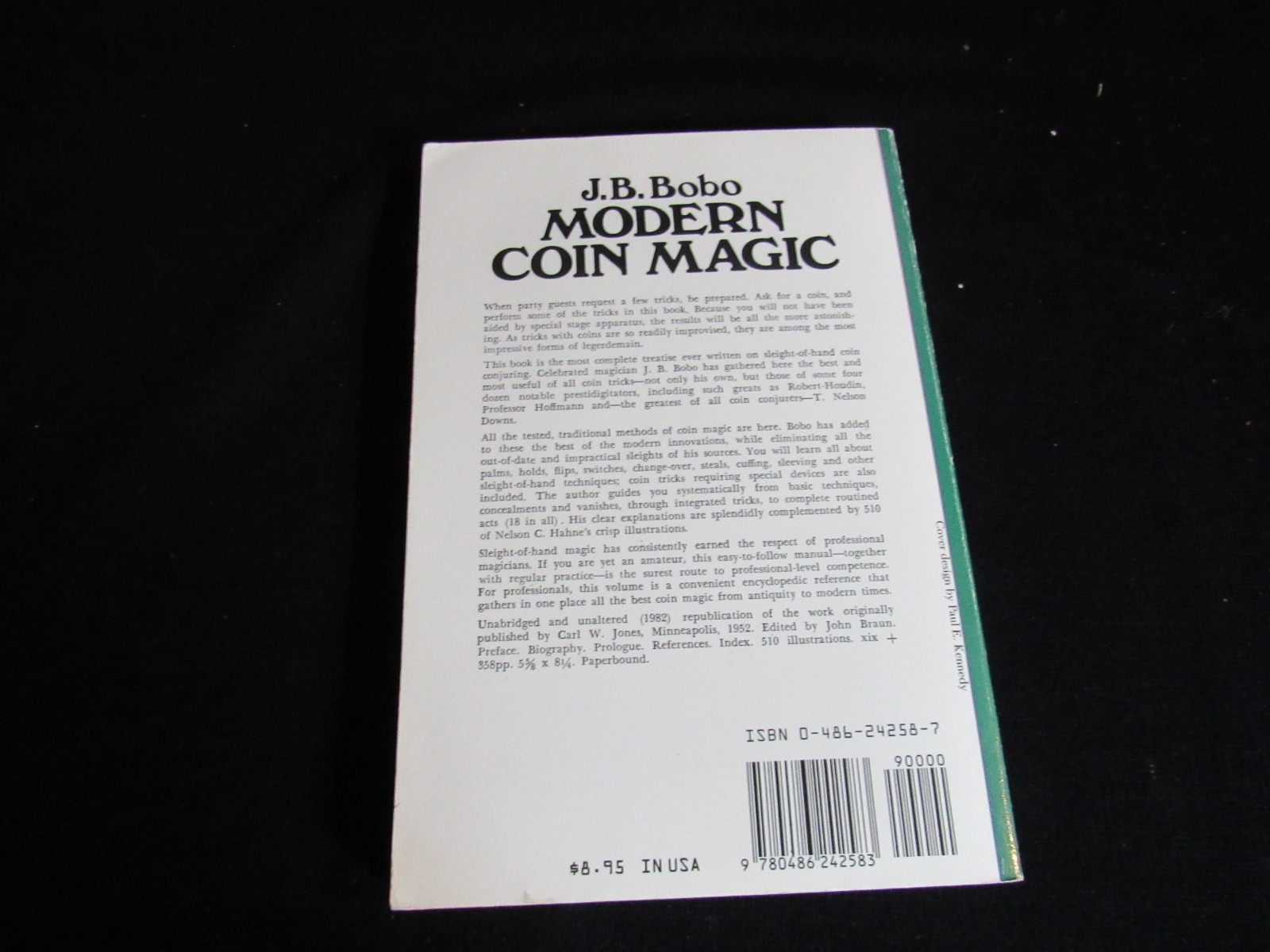 J.B. Bobo's Modern Coin Magic Book
