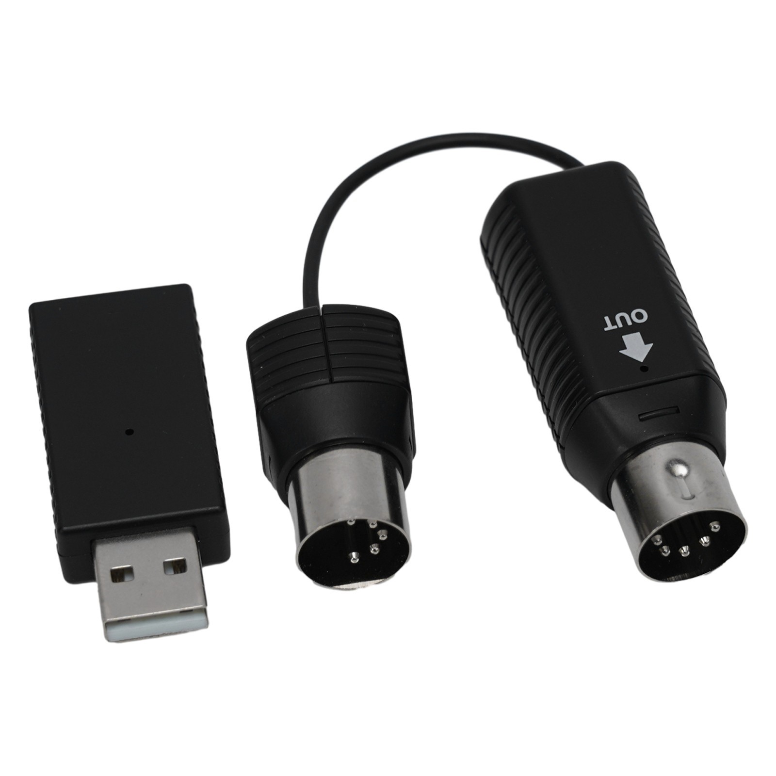 For MIDI Adapter Wireless 5pin USB Interface Adapter Connector Keyboard New