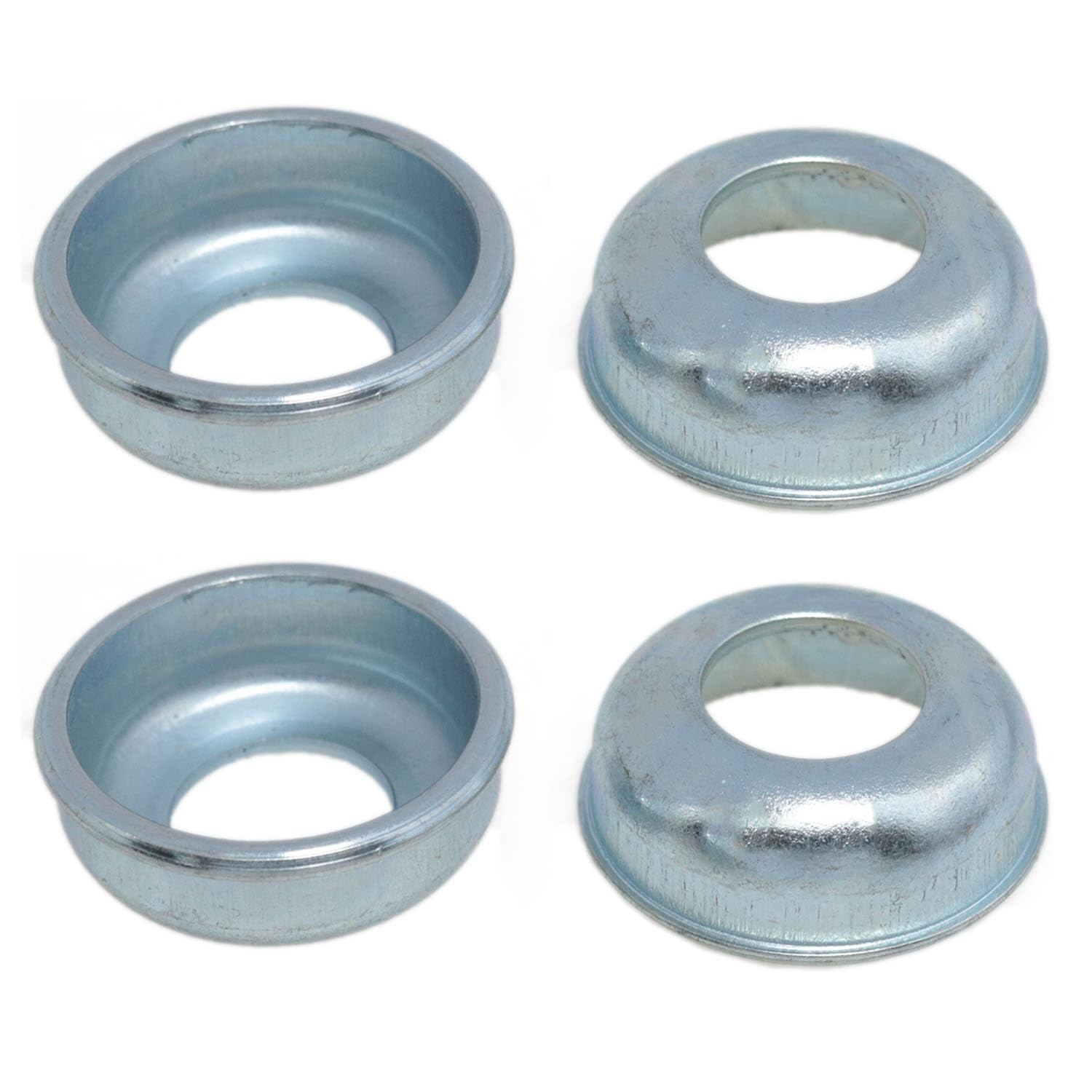 4PCS Silver Bicycle Front hub Cups Bike Hub Cup Mountain Bike Bearing Bicycle...
