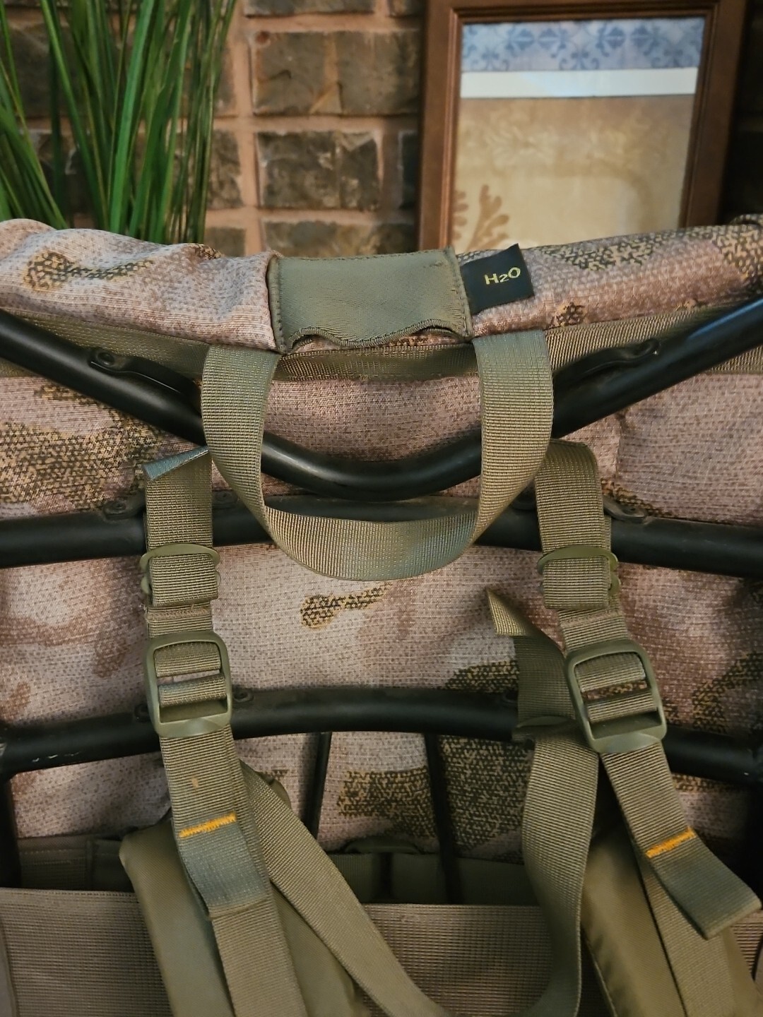 Cabelas Alaskan Camouflage H20 External Frame & Backpack Great Condition