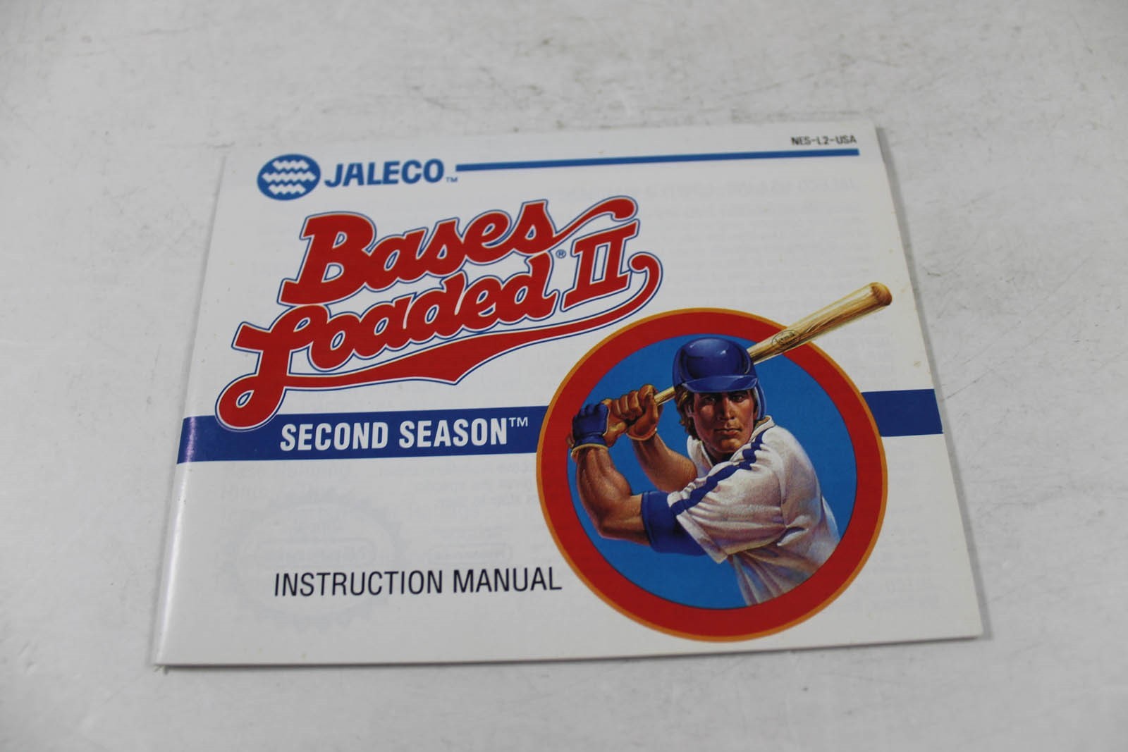 Bases Loaded II 2 - Original Nintendo NES Manual