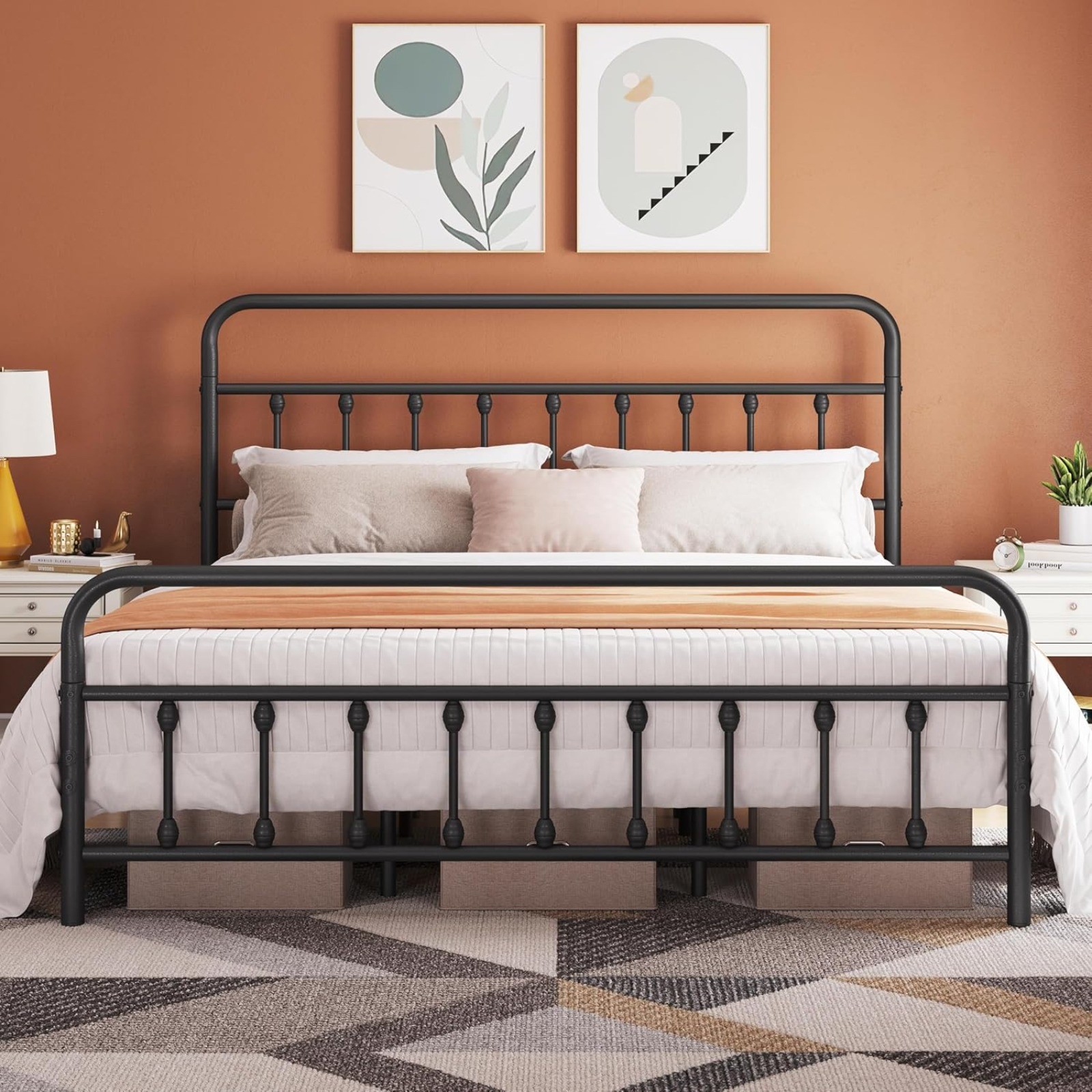 Slat Support Bed Foundation, Box Spring Not Needed