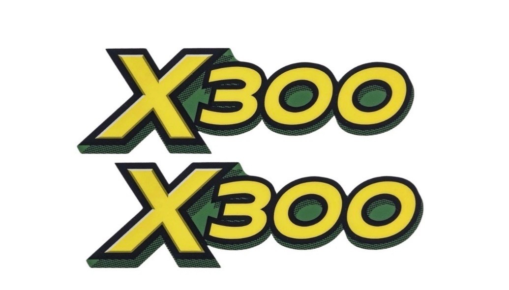 X300 Decals John Deere Replacement Fits M152341 Vinyl Sticker