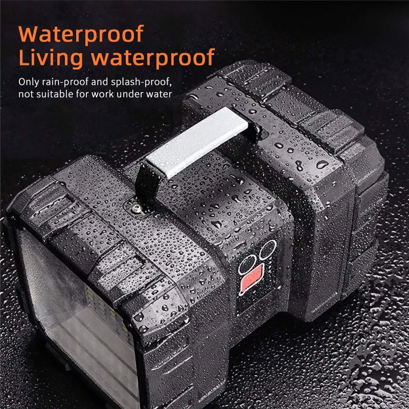 Portable Handheld Super Bright LED Searchlight Spotlight Flashlight Rechargeable