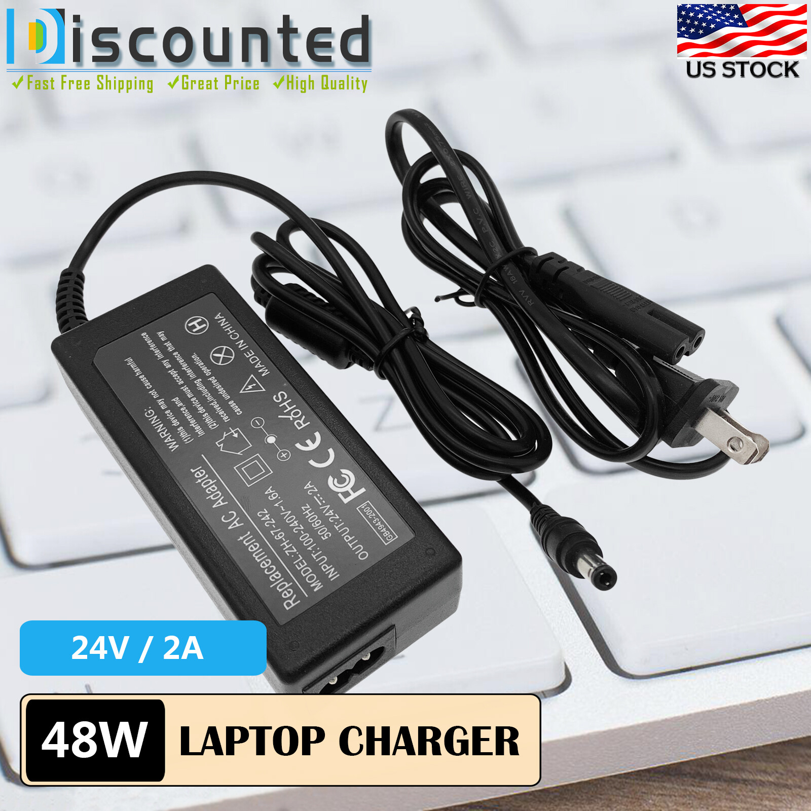 24V AC DC Charger For Hyperice Hypervolt HPI5300000100 53000 001-00 4200003800