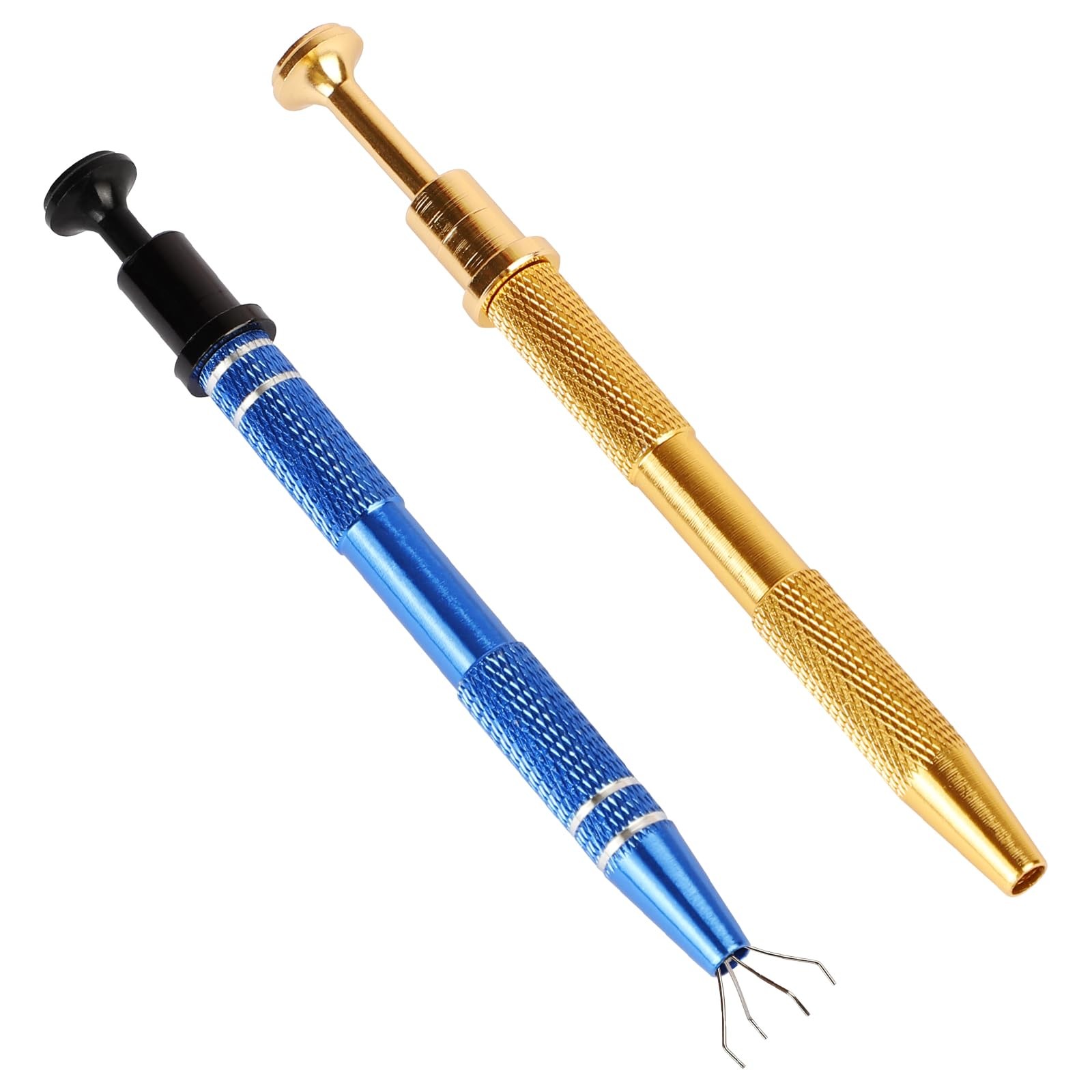 BACUTHY 2 Pack Jeweler's Pick Up Tool, 4.53 x 0.32 x inch, Gold