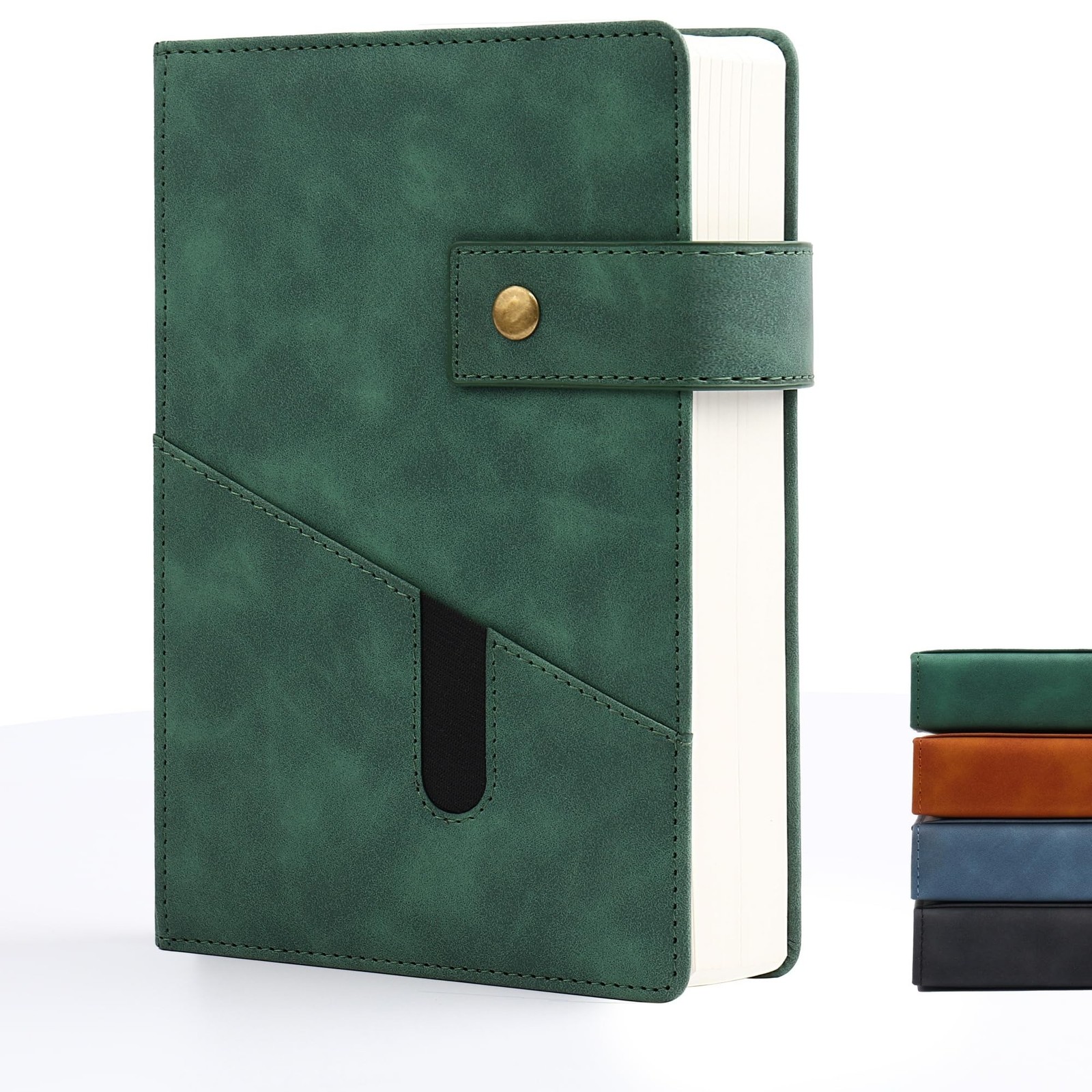 Lined Journal Notebook for women men,368 Pages Hardcover Leather Journals for...