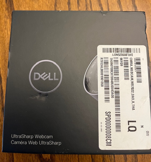 GENUINE Dell 4K UltraSharp 64-Bit Webcam WB7022 96Y09