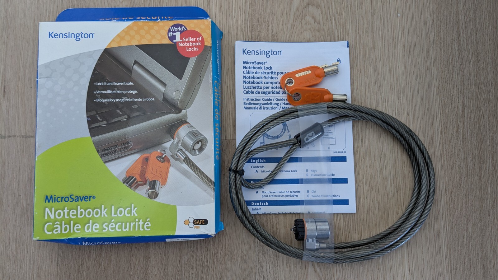 Kensington lock With Key For Computers | #1 Seller