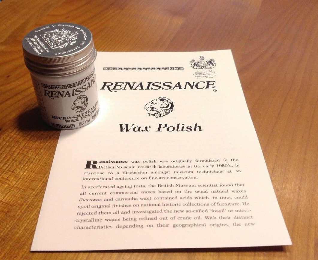 65ml Renaissance Micro Crystalline Wax Polish Wax Polish