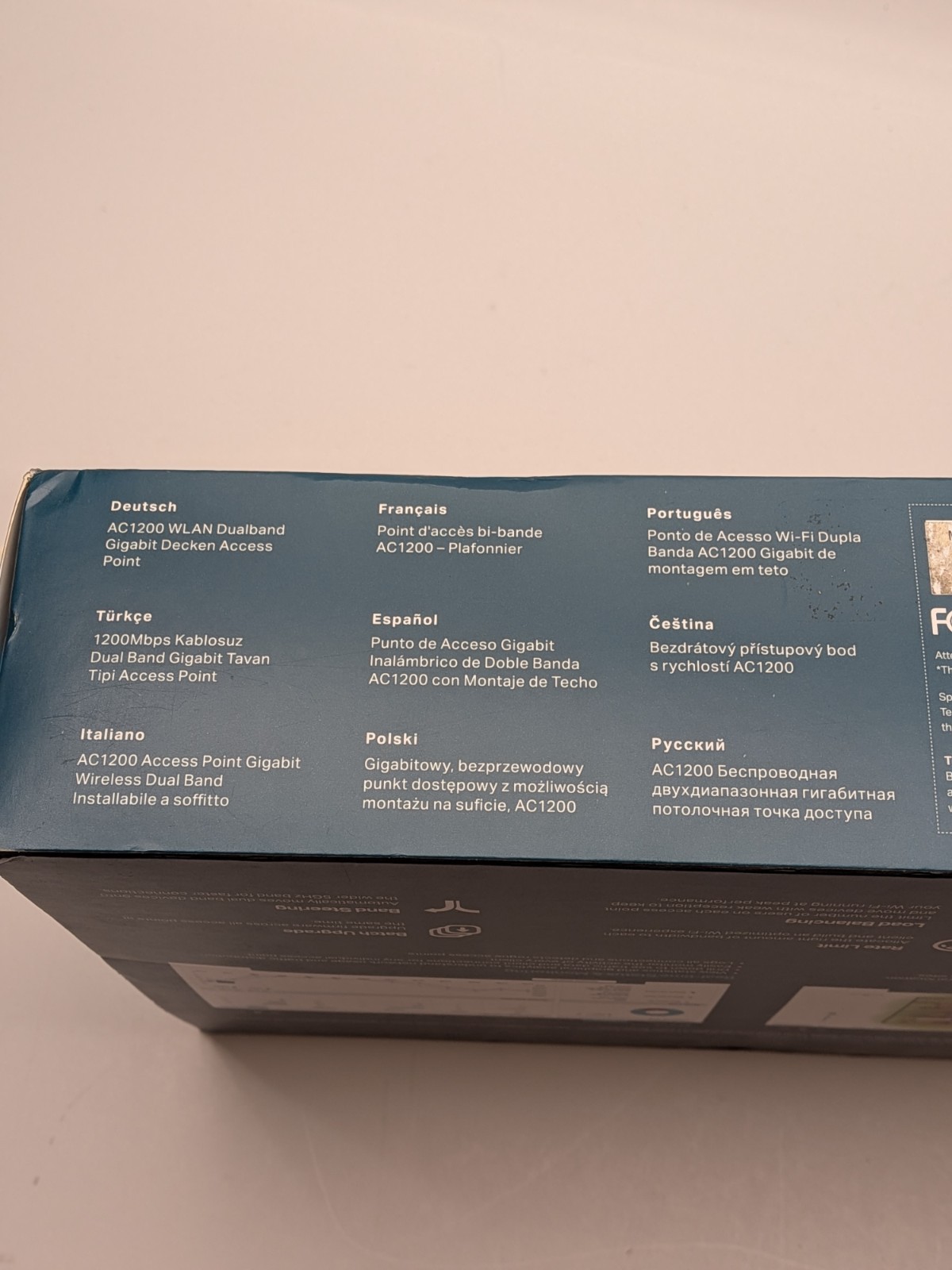 TP-Link AC1200 Wireless Dual Band EAP225(US) Gigabit Ceiling Mount Access Point