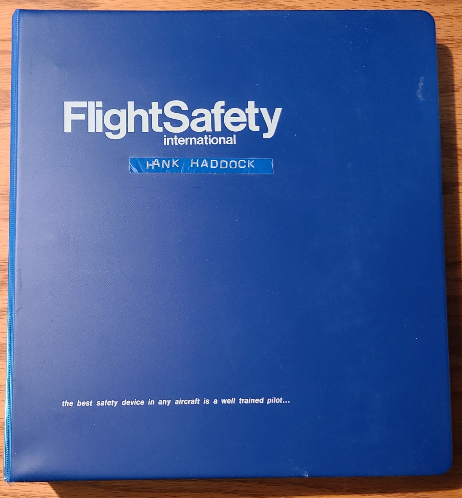 Vintage 1980s TWA Flight Safety Binder - Trans World Airlines