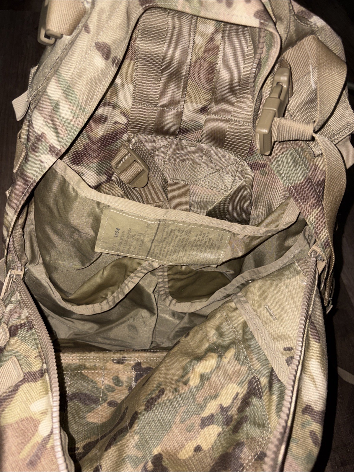 USGI OCP/Multicam Molle II OCP Medium Rucksack Ruck Backpack Complete Assembly
