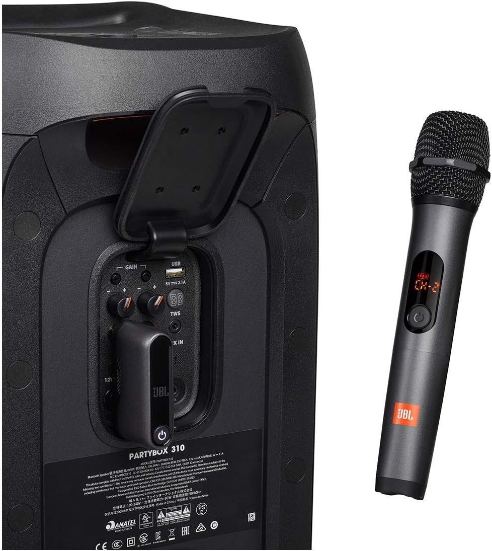 JBL AM2 Wireless Mic 2x Microphone For PartyBox 310 Encore System Replacement