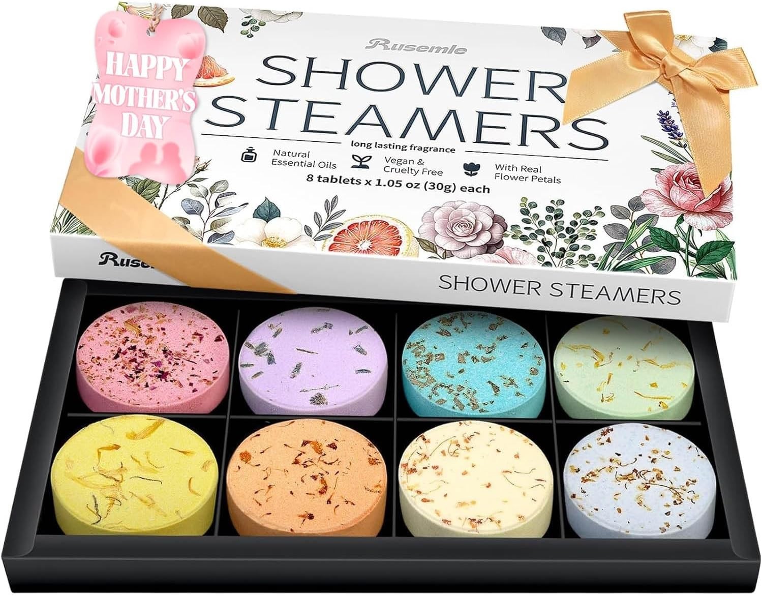 Shower Steamers Aromatherapy Birthday Gifts for Women - 8 Pcs Mothers Day Gifts