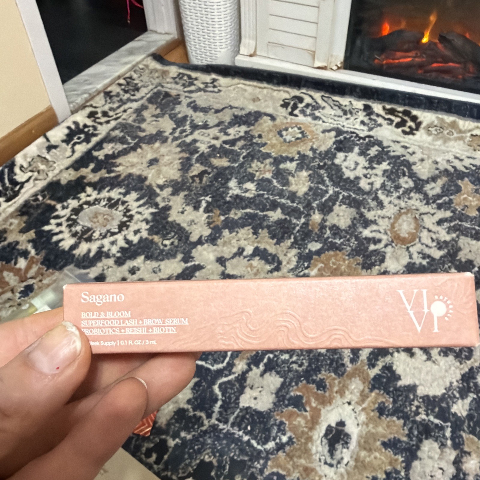 NEW ~VIVI Naturals Sagano Bold & Bloom Superfood Lash/Brow Serum ~ FREE SHIPPING