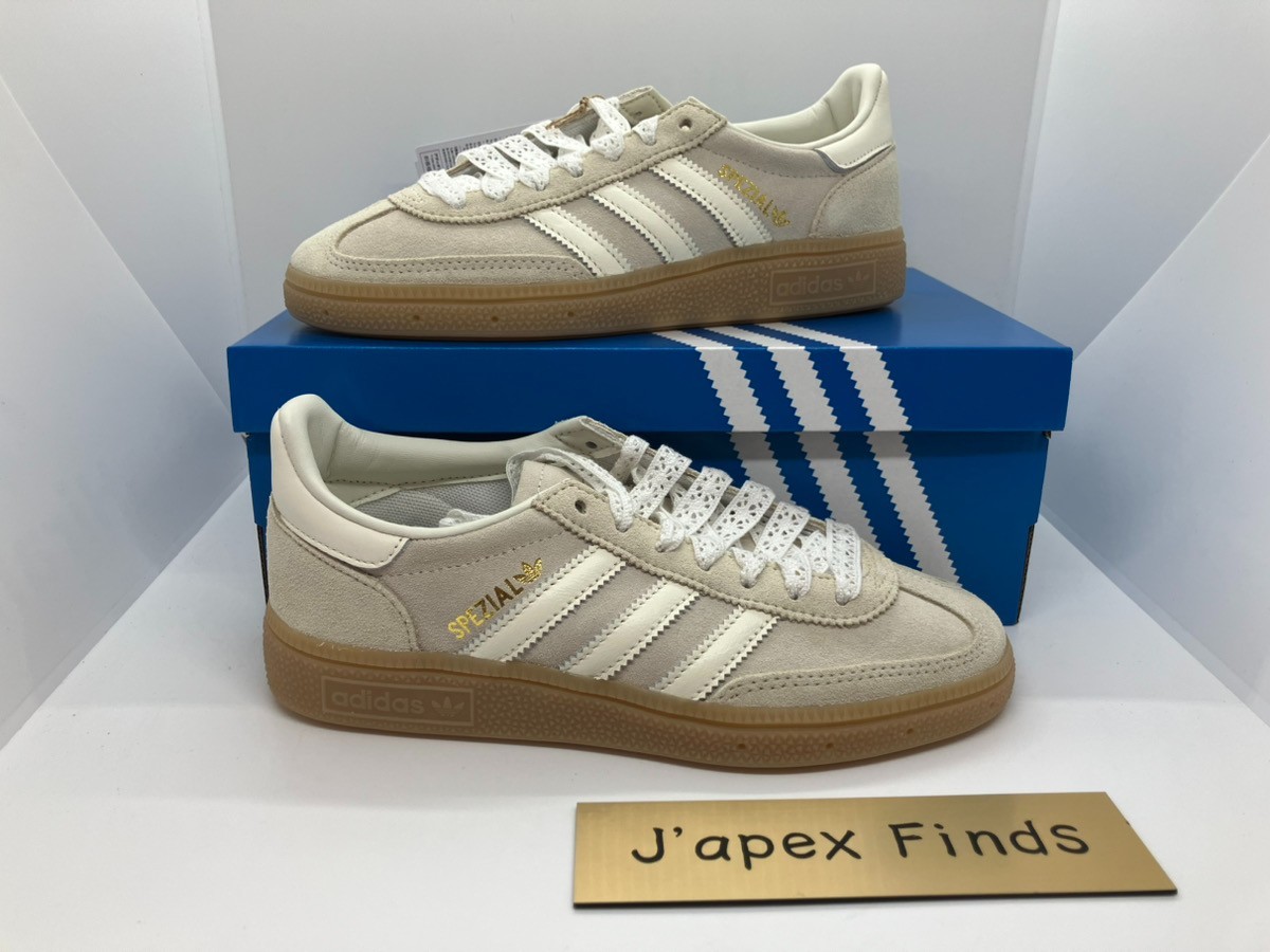 adidas Originals Handball Spezial  JP6687 Cream White Off White Women's Size