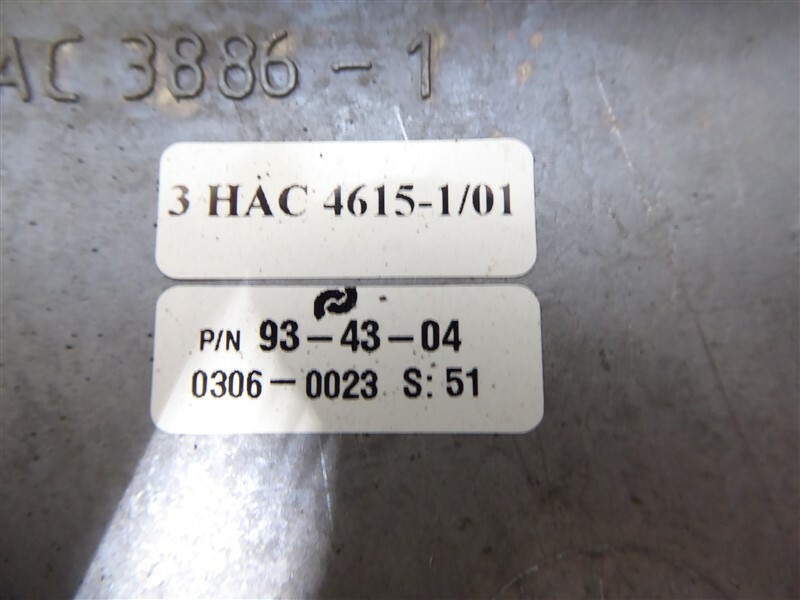 USED ABB 3HAC 4615-1/01 Brake Release Unit 93-43-04