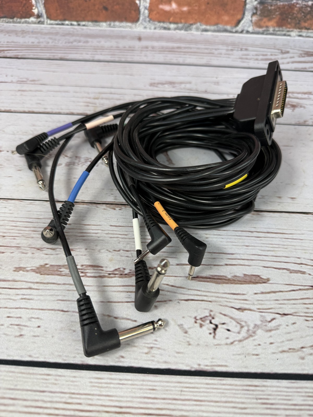Electronic Drum Cable Harness Snake DB25 to 1/4" TS Jacks Trigger Input Cables