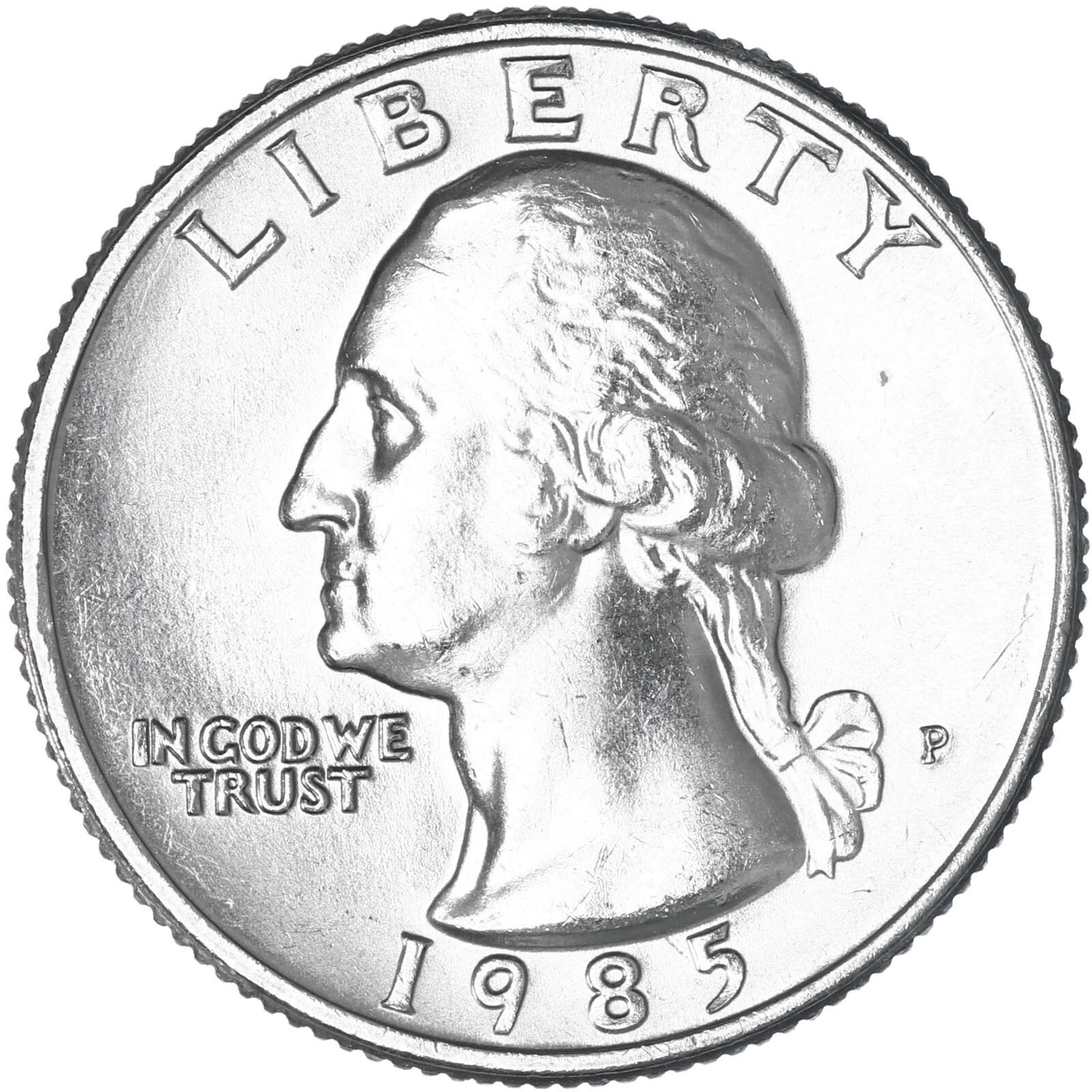 1985 P Washington Quarter BU US Coin