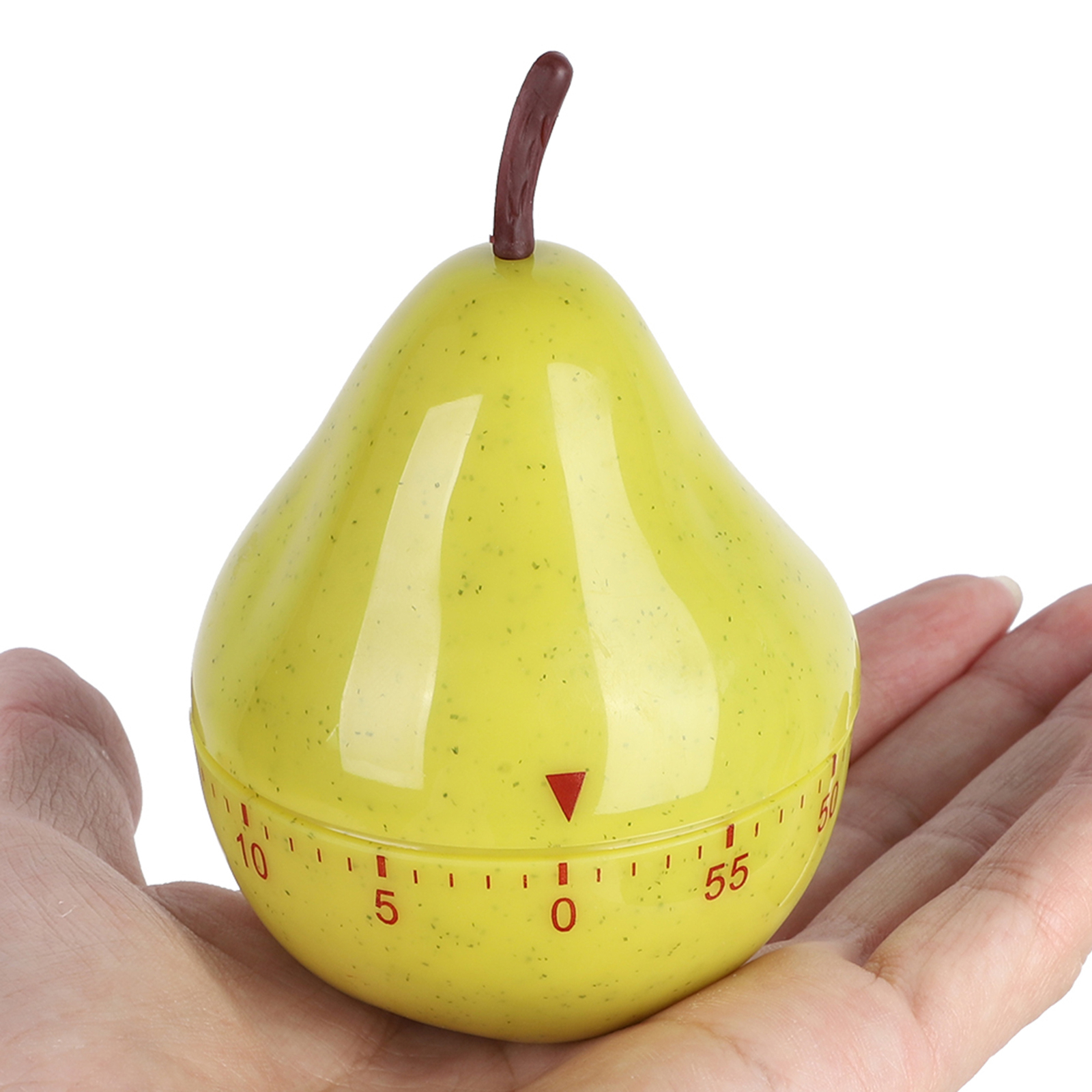 YA Cartoon Timer Pear Shaped Kitchen Timer Mini Cute 60mins Mechanical Manu Hot