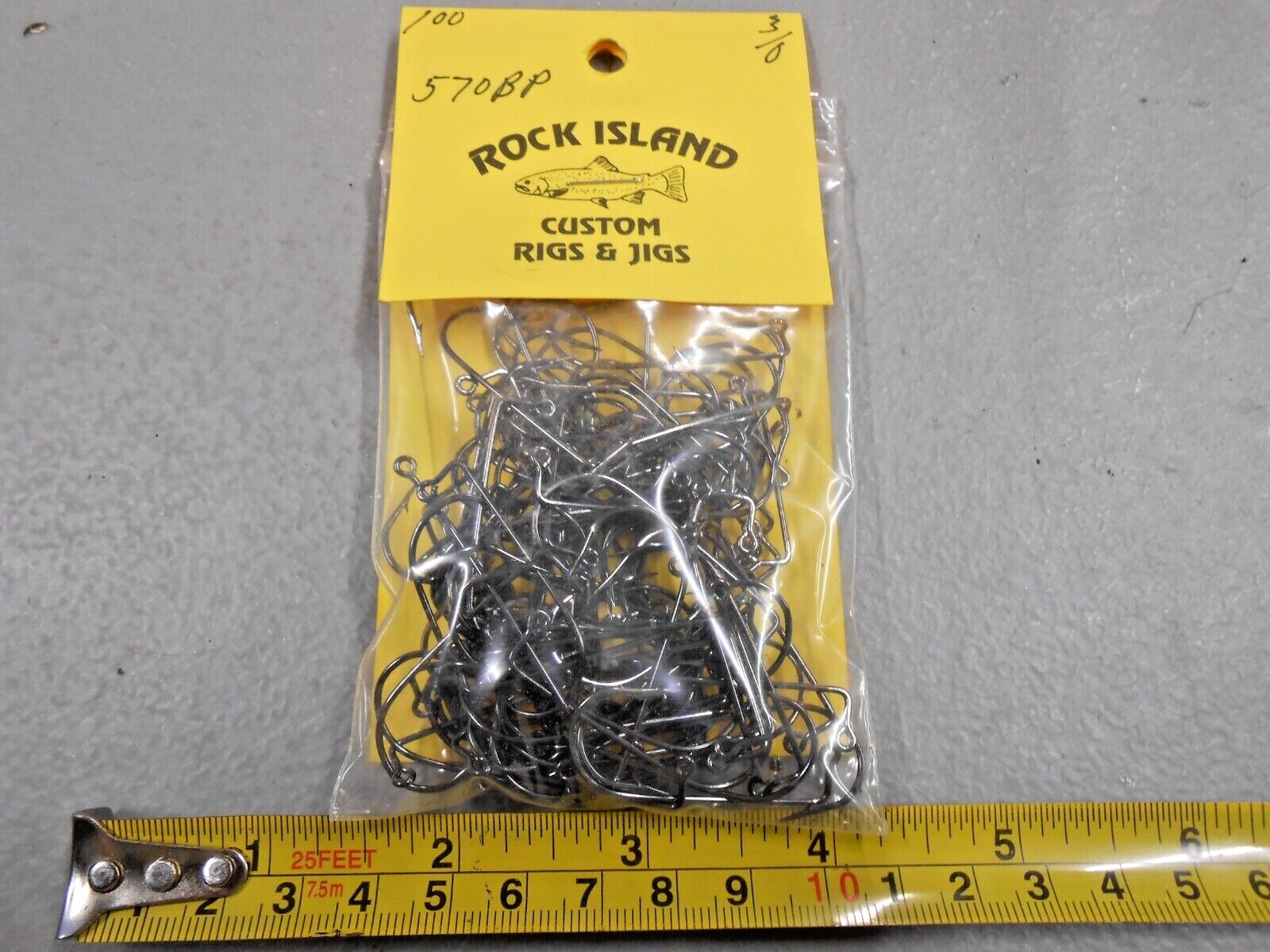 Eagle Claw 570 Jig Hooks Black Nickel 100 ct