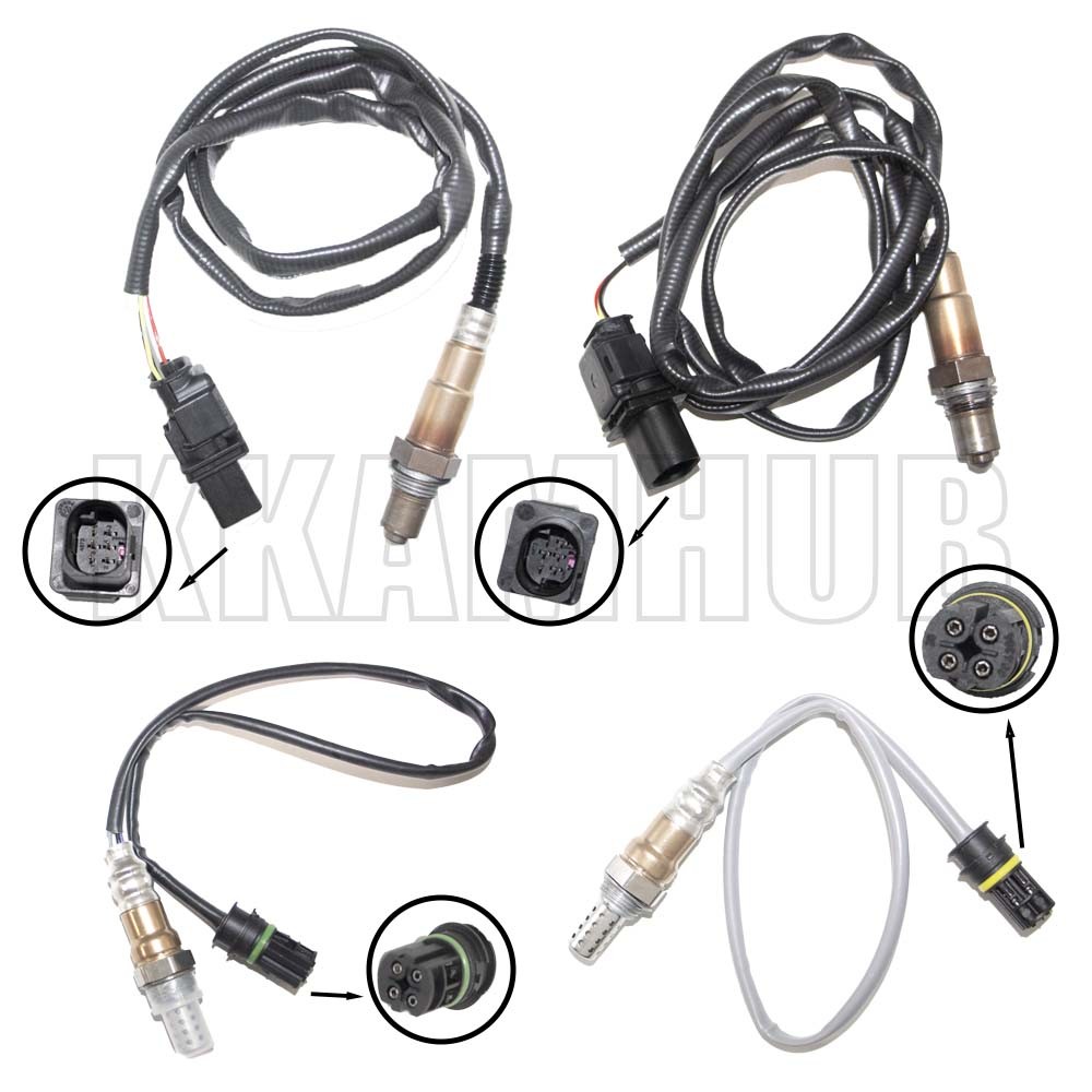4X Oxygen Sensor Upstream & Downstream For 2007 2008 2009 2010 BMW 335i 3.0L