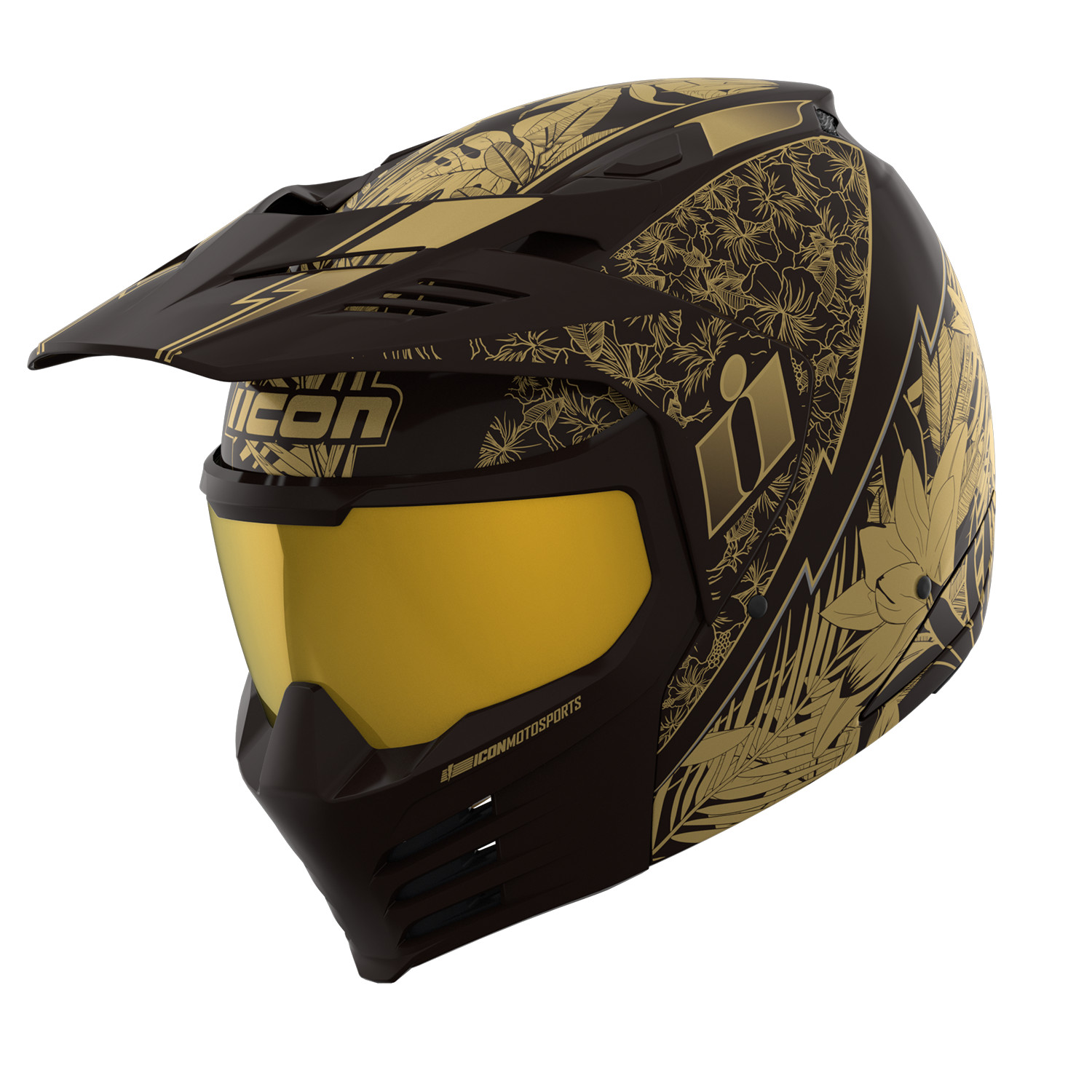 ICON Elsinore Helmet - Kaonohi - Black - Large - 0104-3275